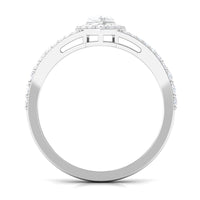 1.75 CT Split Shank Marquise Cut Zircon Engagement Ring