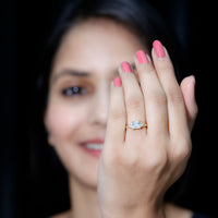 Rosec Jewels 1.25 CT princess cut cubic zirconia crossover engagement ring with intricate band design and sparkling center stone.