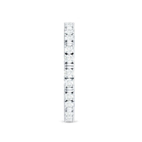 Certified Moissanite Stackable Eternity Band Ring for Her