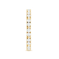 Certified Moissanite Stackable Eternity Band Ring for Her