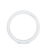 Natural Blue Sapphire Eternity Stackable Ring for Women