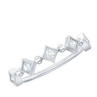 Certified 5 Stone Diamond Dainty Ring