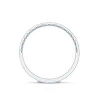 Certified Diamond Band Ring in Flush Setting
