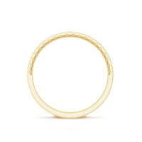 Certified Diamond Band Ring in Flush Setting