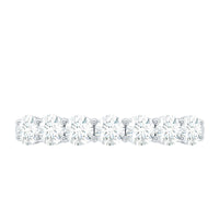 Natural Diamond Half Eternity Band Ring for Women