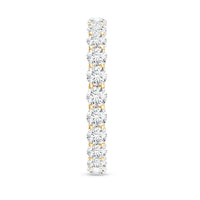 Certified Moissanite Stackable Eternity Band Ring