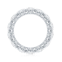 Designer Moissanite Anniversary Band Ring