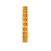 Natural Citrine Channel Set Eternity Ring for Anniversary
