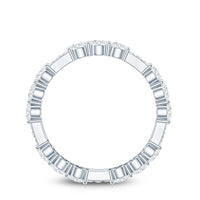 Designer Round Moissanite Full Eternity Ring for Women
