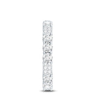 Designer Round Moissanite Full Eternity Ring for Women