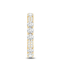 Designer Round Moissanite Full Eternity Ring for Women