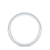 Genuine Emerald Vintage Inspired Eternity Band