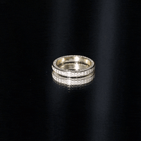 Certified Simulated Diamond Eternity Wedding Band Ring