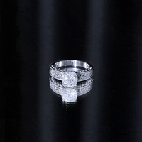 3 Carat Cushion Cut Moissanite Engagement Ring with Filigree Details