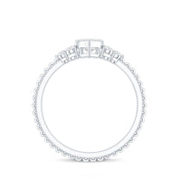 Marquise Cut Moissanite Vintage Looking Engagement Ring