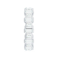 Princess Cut Moissanite Full Eternity Band for Women