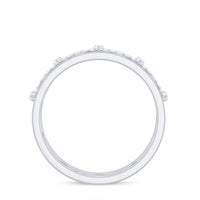 Simulated Diamond Infinity Wedding Band Ring