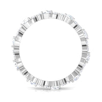 3 CT Elegant Simulated Diamond Eternity Ring