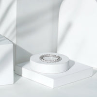 Round Cubic Zirconia Full Eternity Band Ring