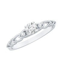 Designer Moissanite Promise Ring for Her