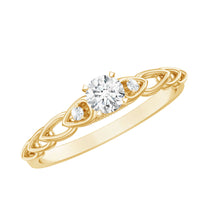 Designer Moissanite Promise Ring for Her