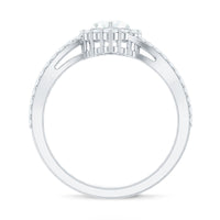Moissanite Heart Shape Engagement Ring For Women