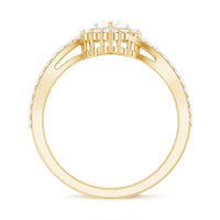 Moissanite Heart Shape Engagement Ring For Women