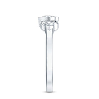 Heart Shape Lab Grown Diamond Solitaire Celtic Ring