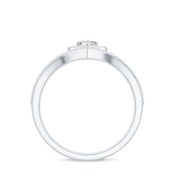 Heart Shape Lab Grown Diamond Bridal Ring Set