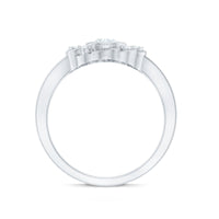 Lab Grown Diamond Nature Inspired Flower Engagement Ring
