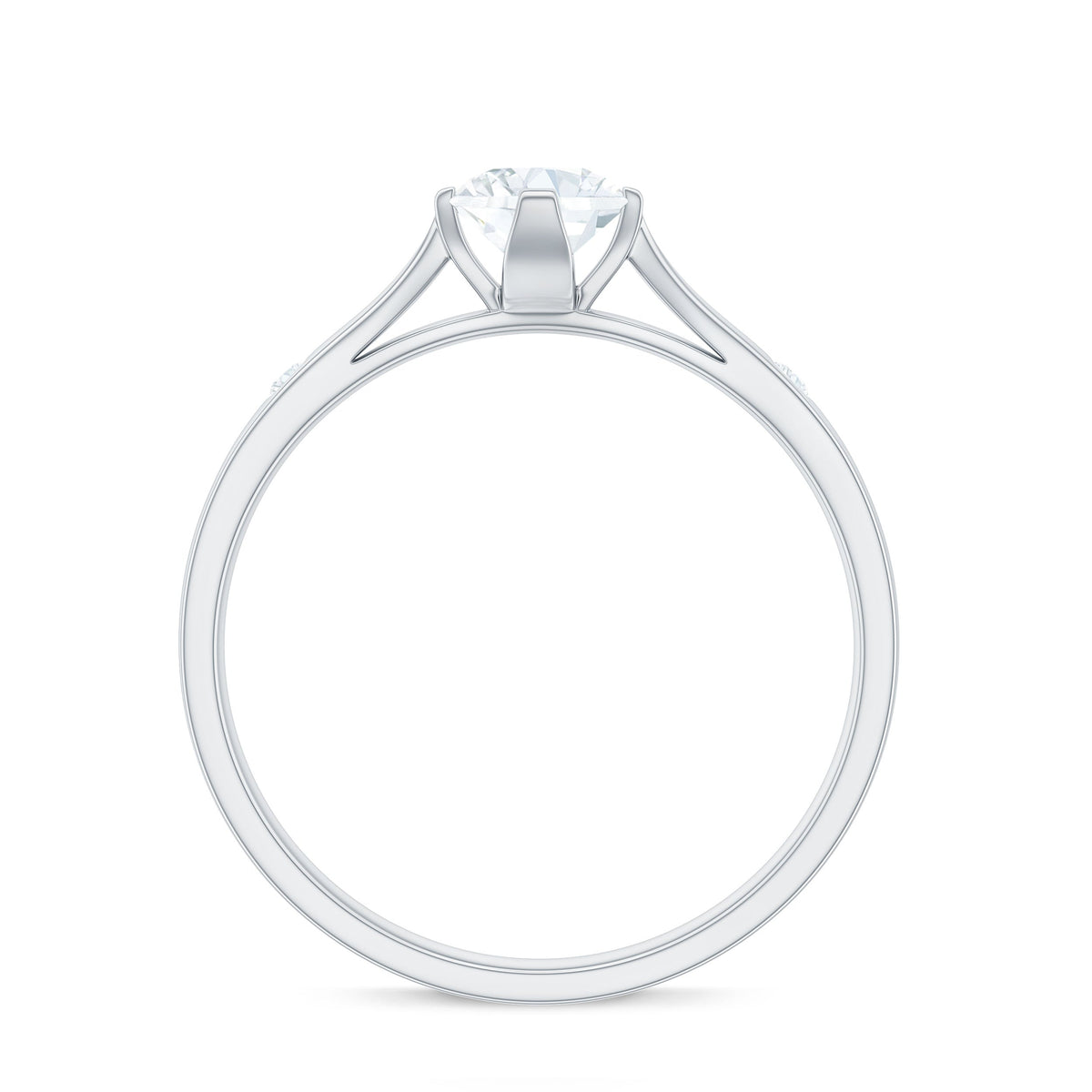 Lab Grown Diamond Solitaire Promise Ring
