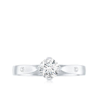 Lab Grown Diamond Solitaire Promise Ring