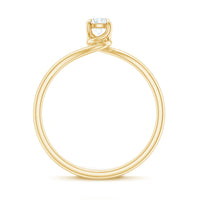 Solitaire Lab Grown Diamond Promise Ring