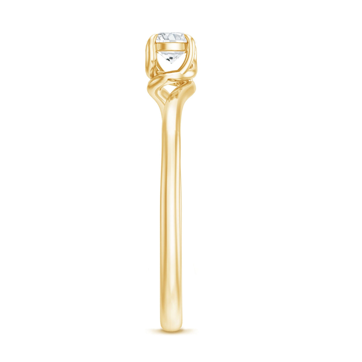 Solitaire Lab Grown Diamond Promise Ring