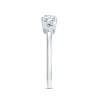 Lab Grown Diamond Criss Cross Promise Ring