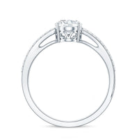 Classic Oval Shape Lab Grown Diamond Solitaire Engagement Ring