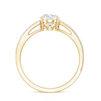 Classic Oval Shape Lab Grown Diamond Solitaire Engagement Ring