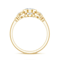 Classic Oval Lab Grown Diamond Solitaire Engagement Ring