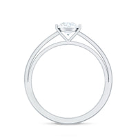 Minimal Lab Grown Diamond Solitaire Ring