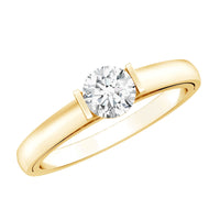 Minimal Lab Grown Diamond Solitaire Ring