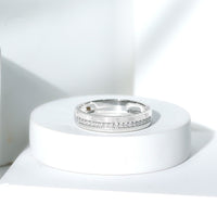 Moissanite Classic Wedding Band Ring For Men