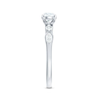 Cubic Zirconia Promise Engagement Ring