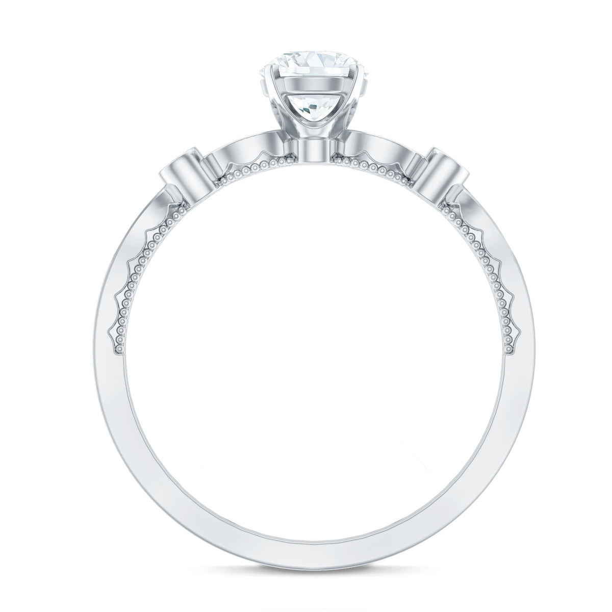 Cubic Zirconia Promise Engagement Ring