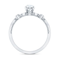 Cubic Zirconia Promise Engagement Ring