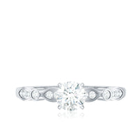 Cubic Zirconia Promise Engagement Ring