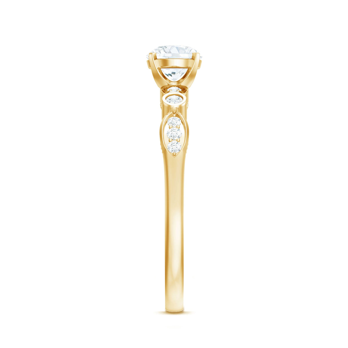 Cubic Zirconia Promise Engagement Ring