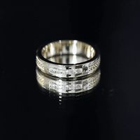 Lab Grown Diamond Mens Wedding Band Ring