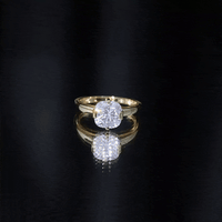 3 Carat Cushion Cut Moissanite Solitaire Engagement Ring with Certificate