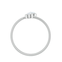 Bezel Set Diamond Toi Et Moi Ring for Promise