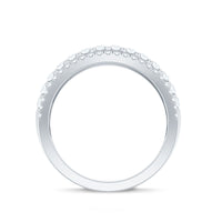 Certified Cubic Zirconia Designer Band Ring for Women